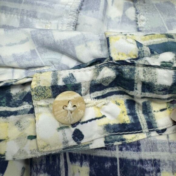 Vintage Reebok Shorts Womens 12 Golf Pleated Front 80s 90s Geo 30" Waist Y2K - Picture 6 of 11